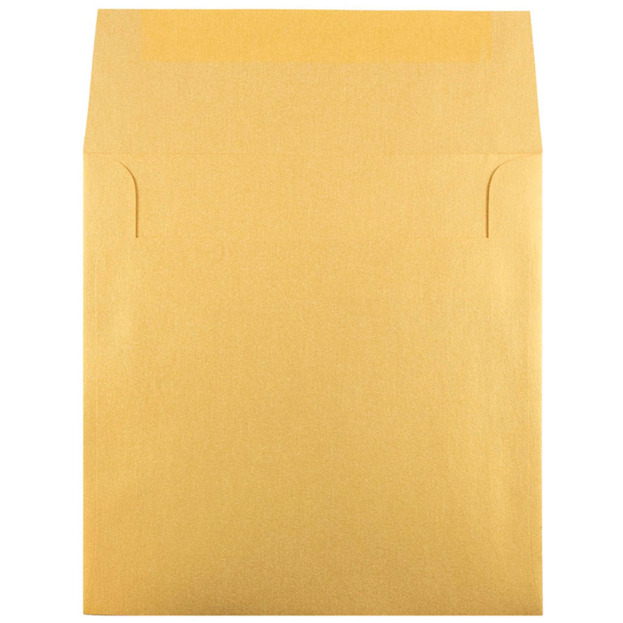 JAM Paper 6" x 6" Square Metallic Invitation Envelopes
